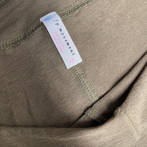 Free people movement long sleeves top size S green - Picture 5 of 6